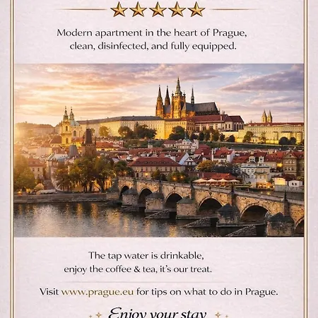 Apartament Elegantni Apartman Korunni Prestige Praha *